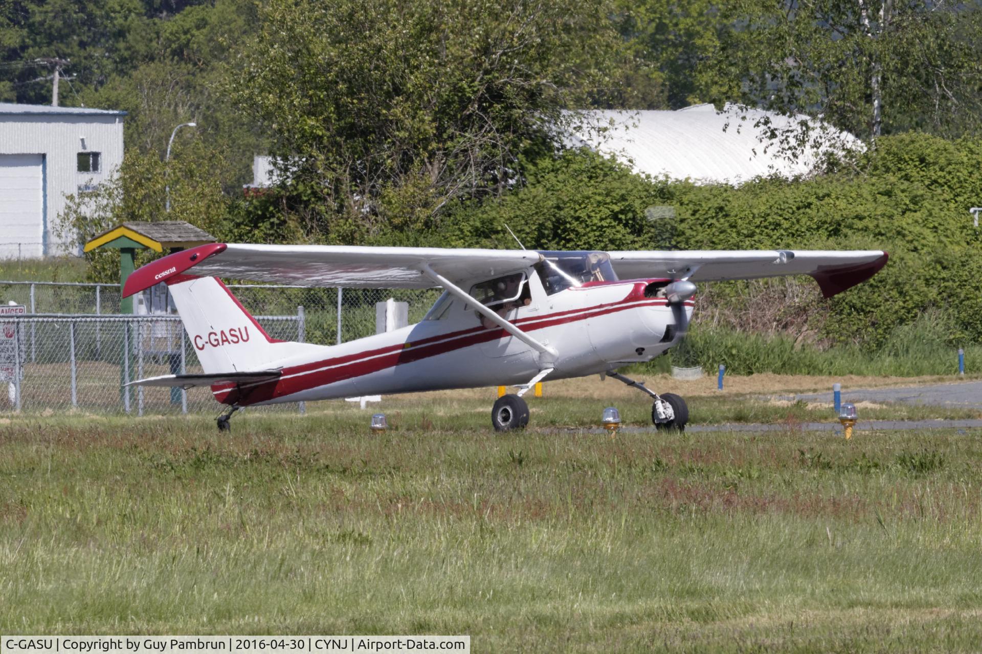 C-GASU, 1967 Cessna 150G C/N 15067153, Ready to depart