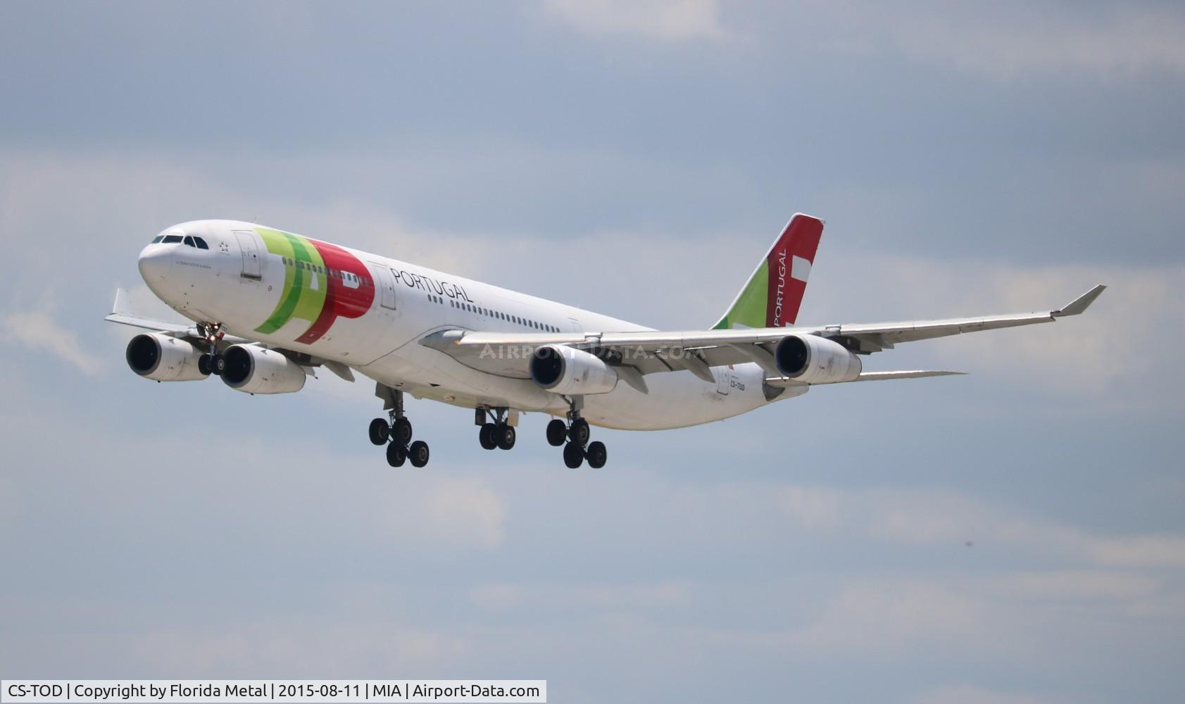 CS-TOD, 1995 Airbus A340-312 C/N 091, TAP Air Portugal