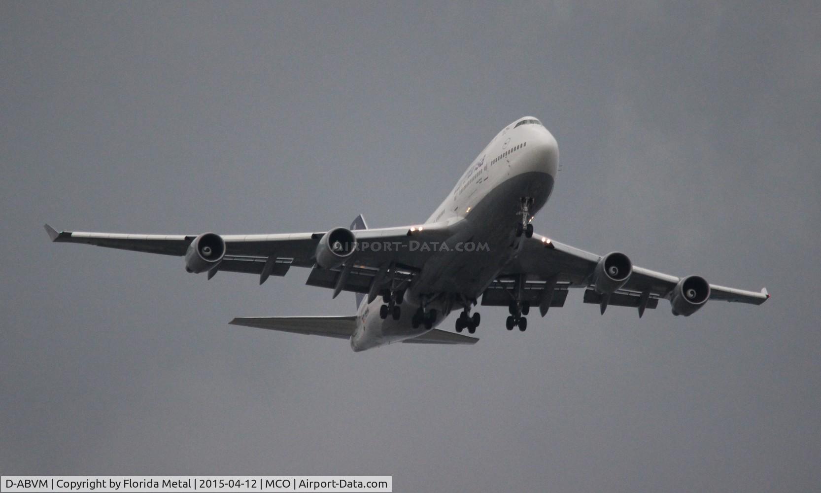 D-ABVM, 1998 Boeing 747-430 C/N 29101, Lufthansa