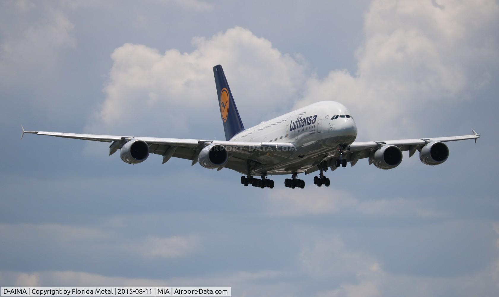 D-AIMA, 2010 Airbus A380-841 C/N 038, Lufthansa