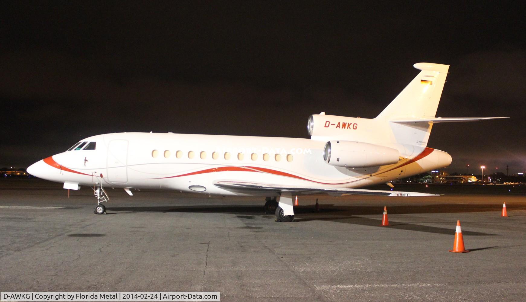 D-AWKG, 1997 Dassault Falcon 900EX C/N 20, Falcon 900EX