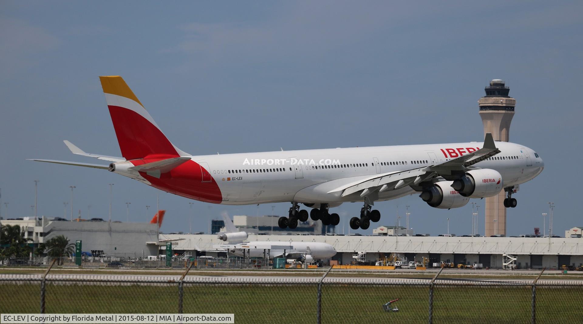 EC-LEV, 2010 Airbus A340-642 C/N 1079, Iberia A340-600
