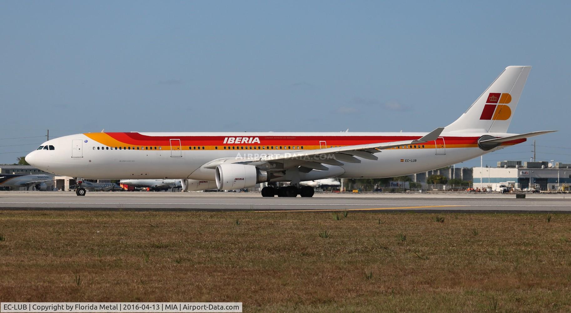 EC-LUB, 2012 Airbus A330-302 C/N 1377, Iberia