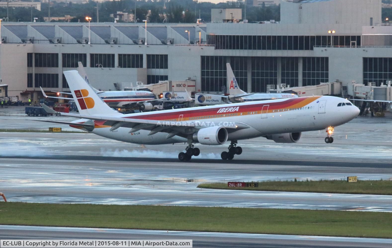EC-LUB, 2012 Airbus A330-302 C/N 1377, Iberia