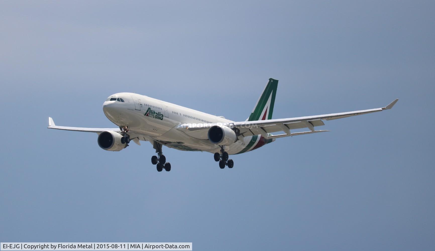 EI-EJG, 2010 Airbus A330-202 C/N 1123, Alitalia