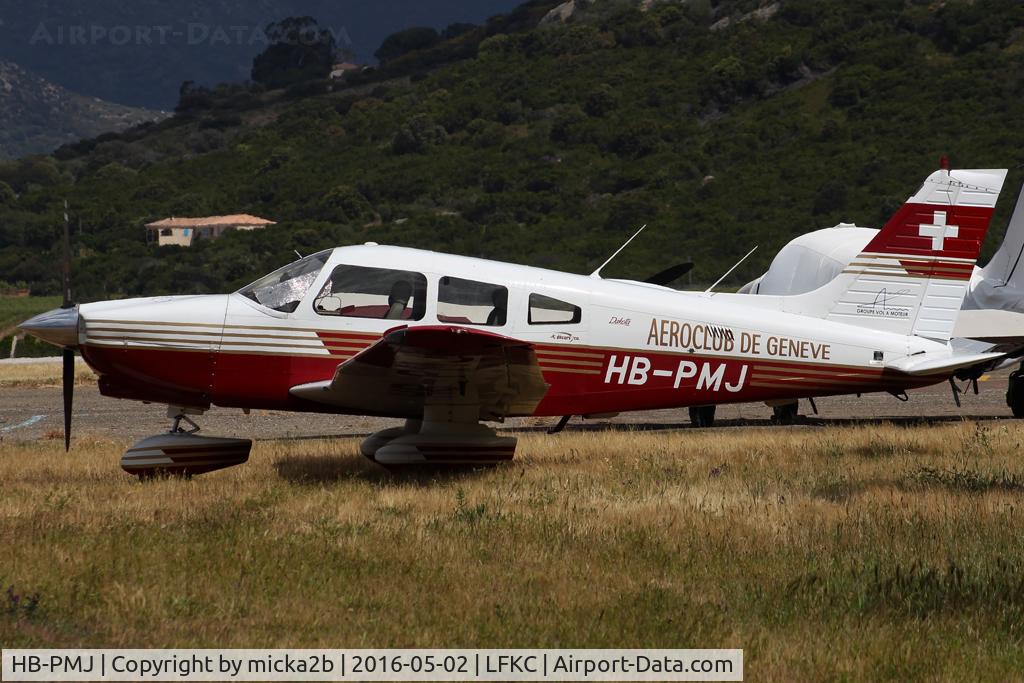HB-PMJ, 1989 Piper PA-28-236 Dakota C/N 28-11027, Parked