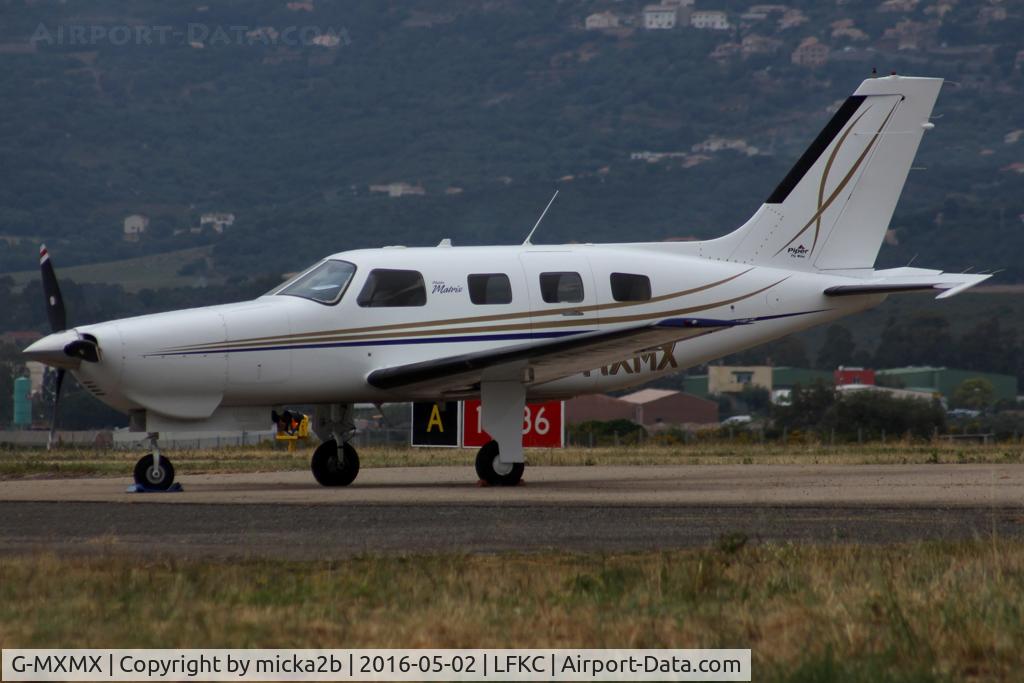 G-MXMX, 2008 Piper PA-46R-350T Malibu Matrix C/N 4692088, Parked