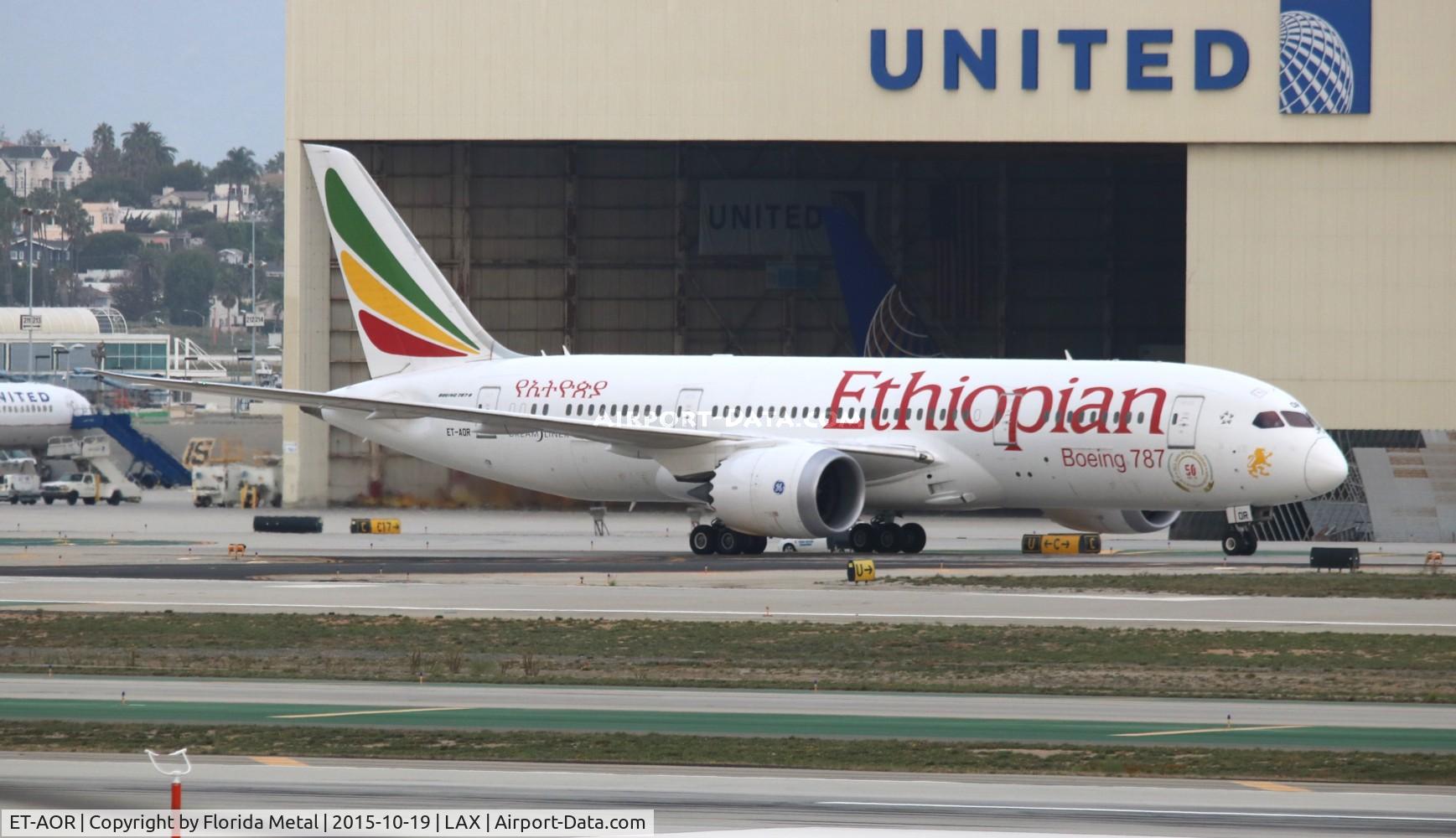 ET-AOR, 2012 Boeing 787-8 Dreamliner C/N 34746, Ethiopian