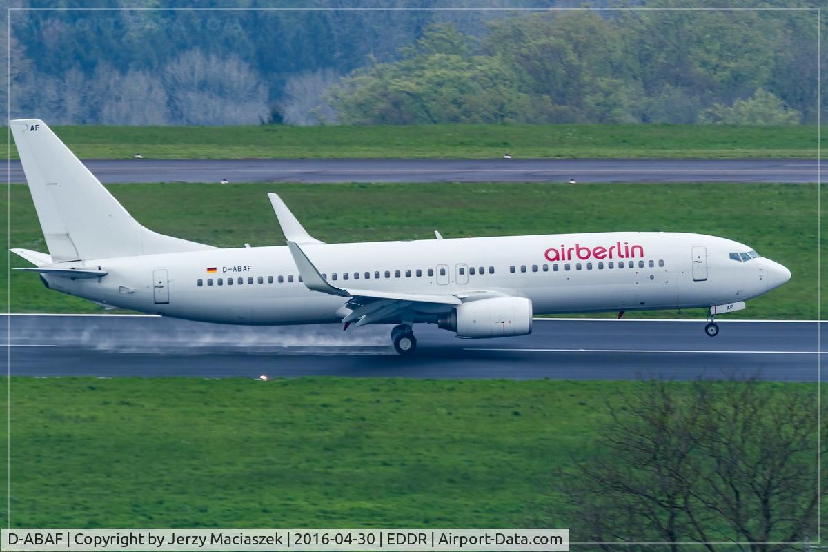 D-ABAF, 2001 Boeing 737-86J C/N 30878, Boeing 737-86J