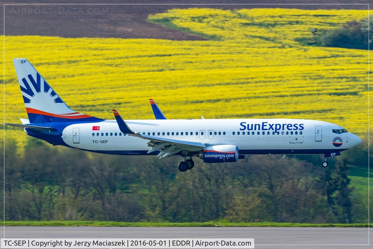 TC-SEP, 2016 Boeing 737-8HC C/N 61180, Boeing 737-800