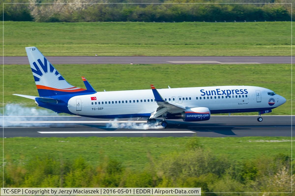 TC-SEP, 2016 Boeing 737-8HC C/N 61180, Boeing 737-800