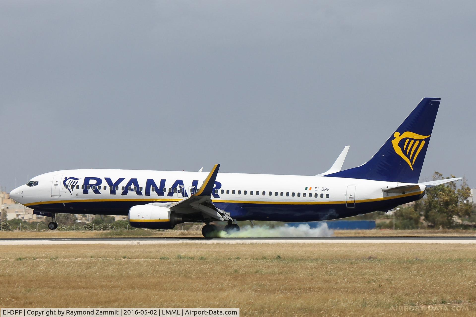 EI-DPF, 2007 Boeing 737-8AS C/N 33606, B737-800 EI-DPF Ryanair