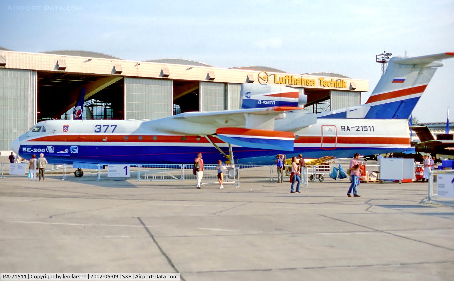 RA-21511, Beriev Be-200 C/N 7682000002, Berlin Air Show 9.5.02