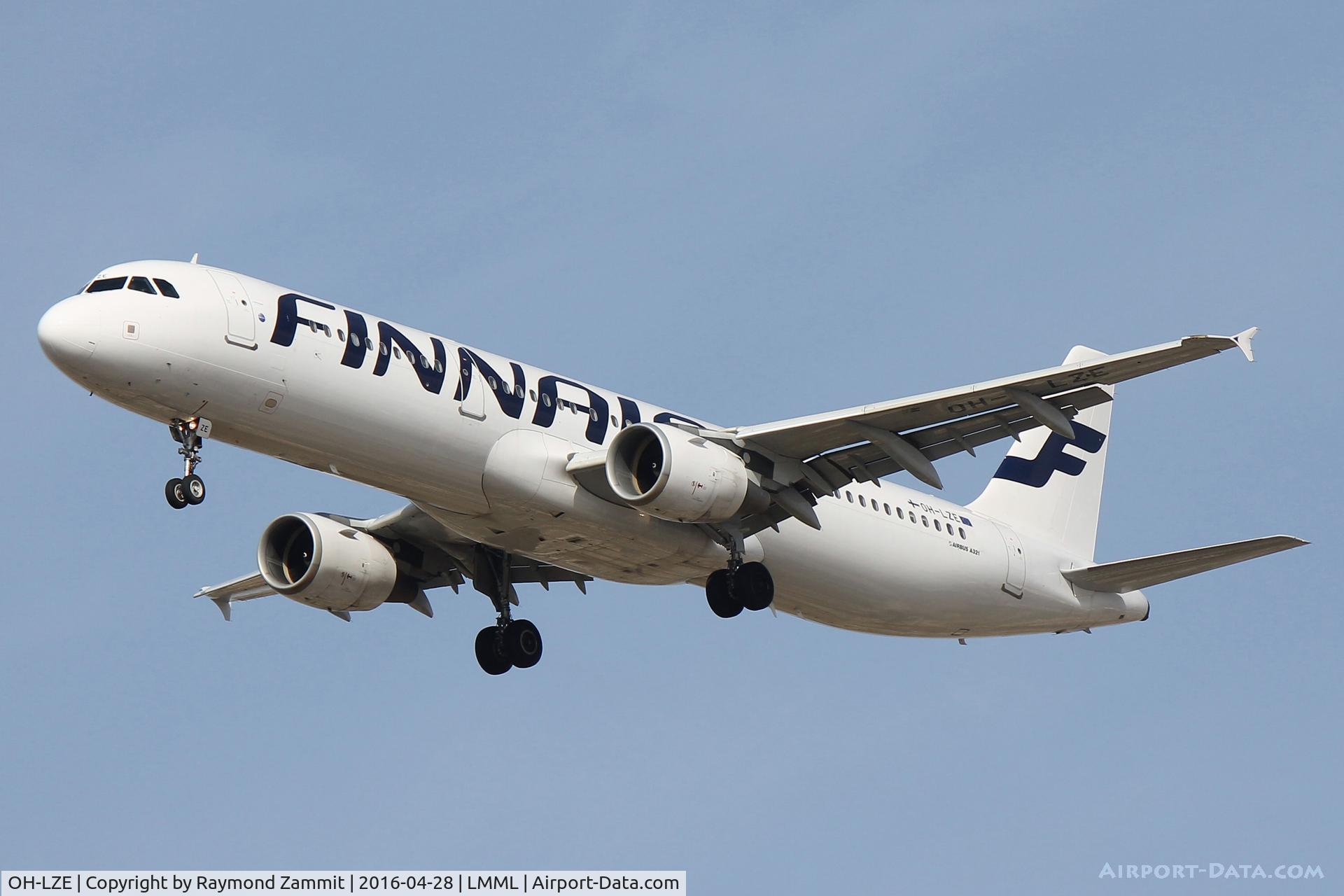 OH-LZE, 2003 Airbus A321-211 C/N 1978, A321 OH-LZE Finnair