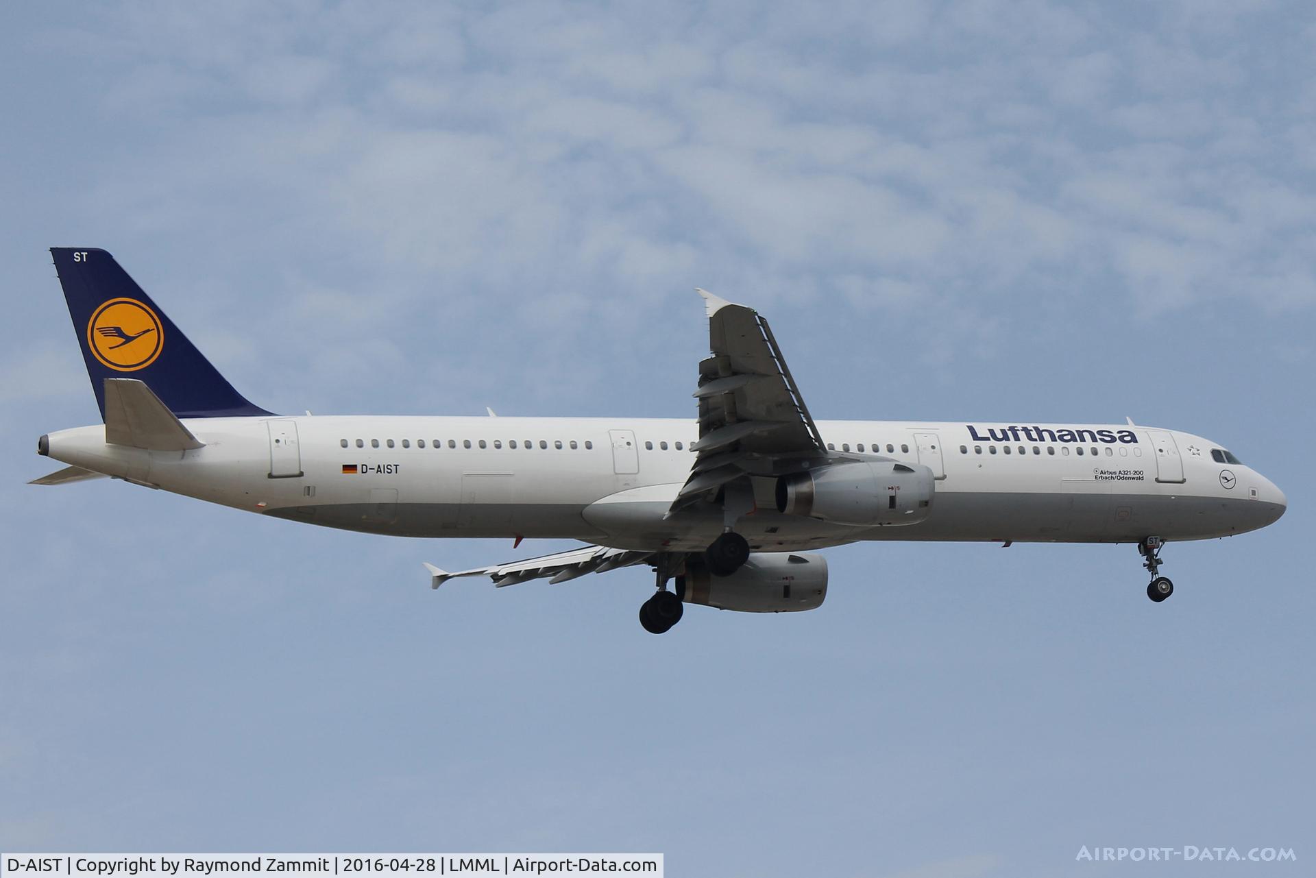 D-AIST, 2009 Airbus A321-231 C/N 4005, A321 D-AIST Lufthansa