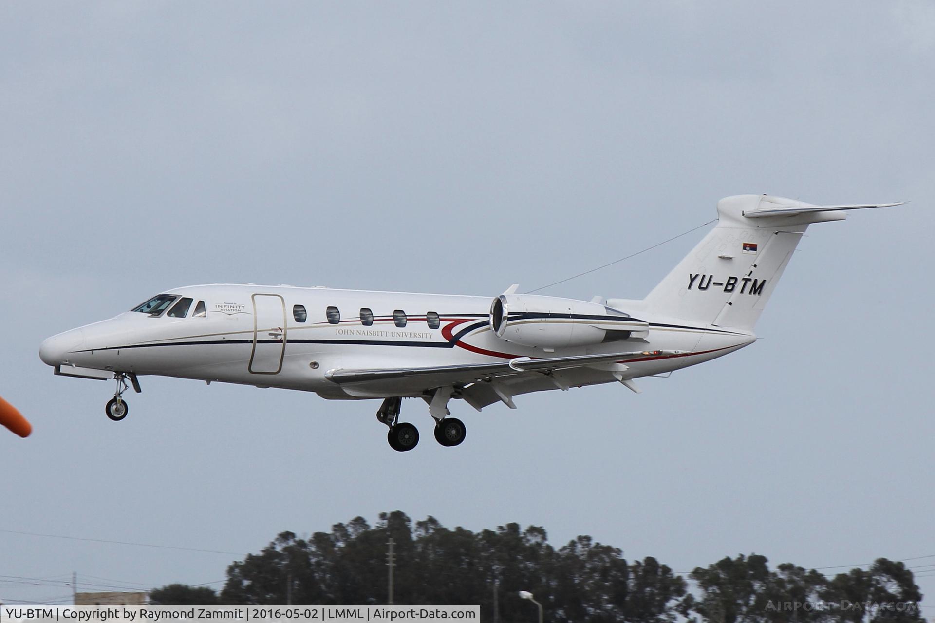 YU-BTM, 1997 Cessna 650 Citation VII C/N 650-7080, Cessna 650 Citation VII YU-BTM