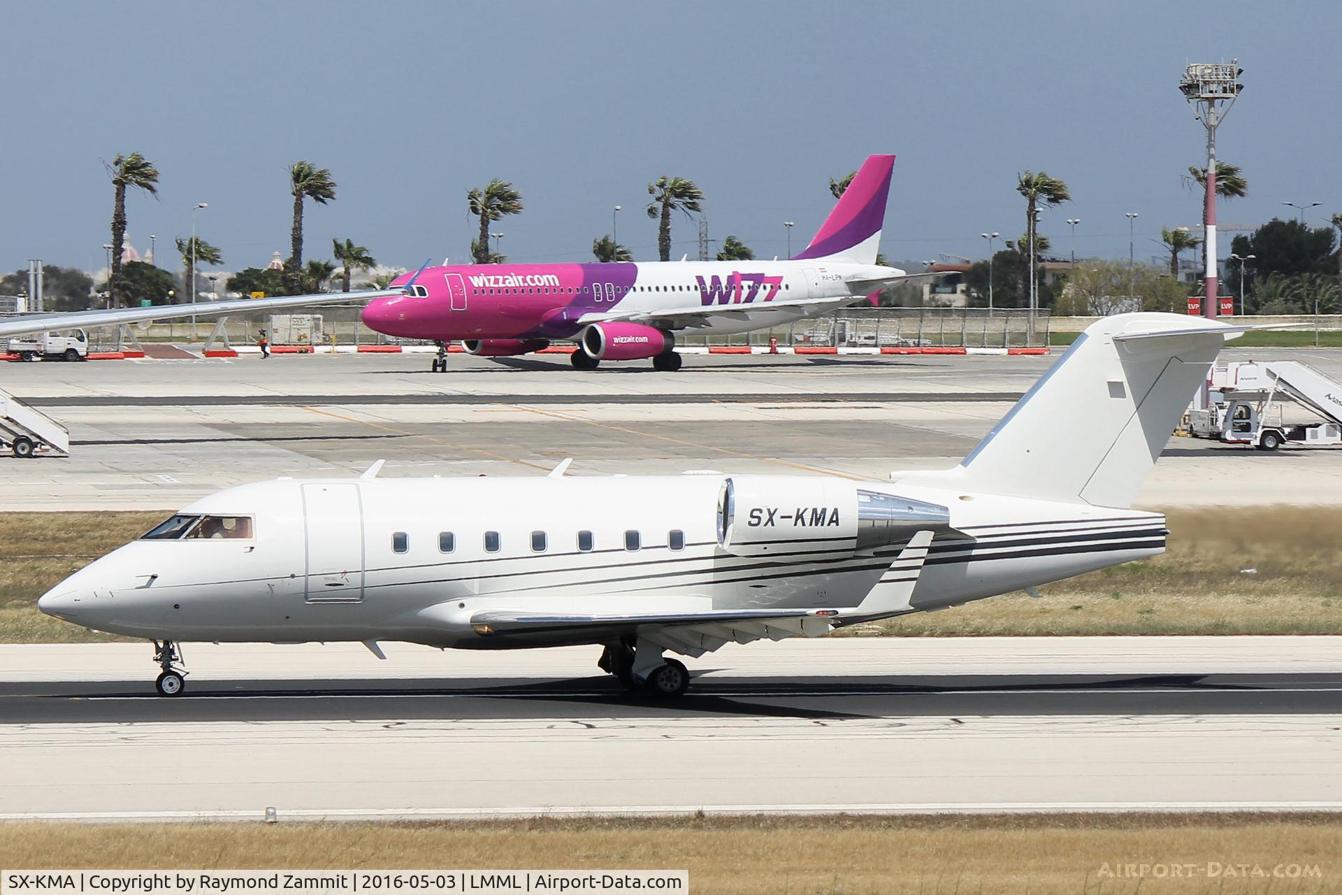 SX-KMA, 2004 Bombardier Challenger 604 (CL-600-2B16) C/N 5585, Canadair CL604 Challenger SX-KMA