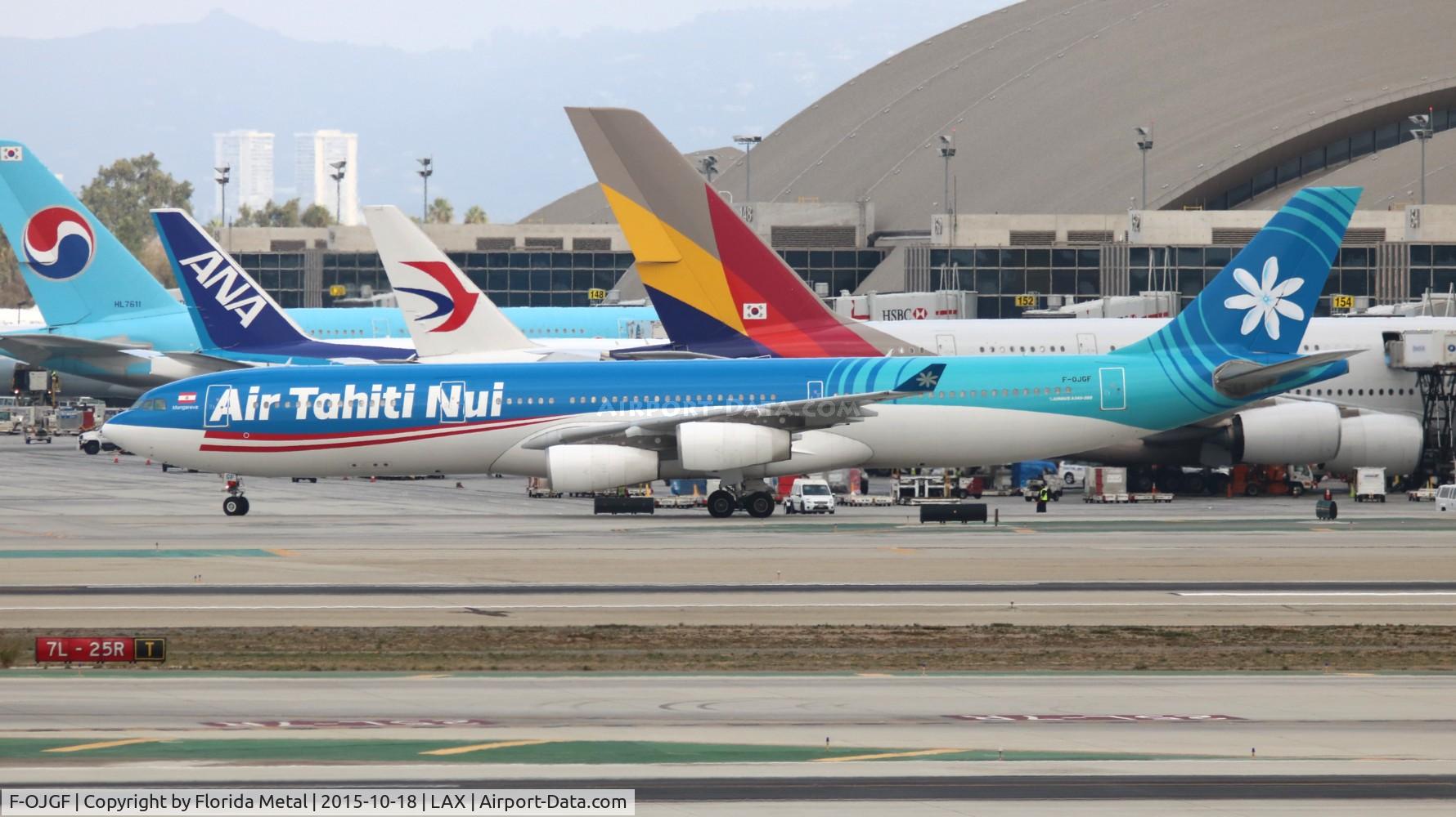 F-OJGF, 2001 Airbus A340-313 C/N 385, Air Tahiti Nui