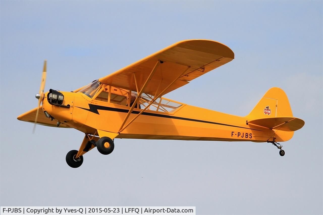 F-PJBS, Wag-Aero Sport Trainer C/N 3303, Wag-Aero Sport Trainer, On display, La Ferté-Alais airfield (LFFQ) Airshow 2015