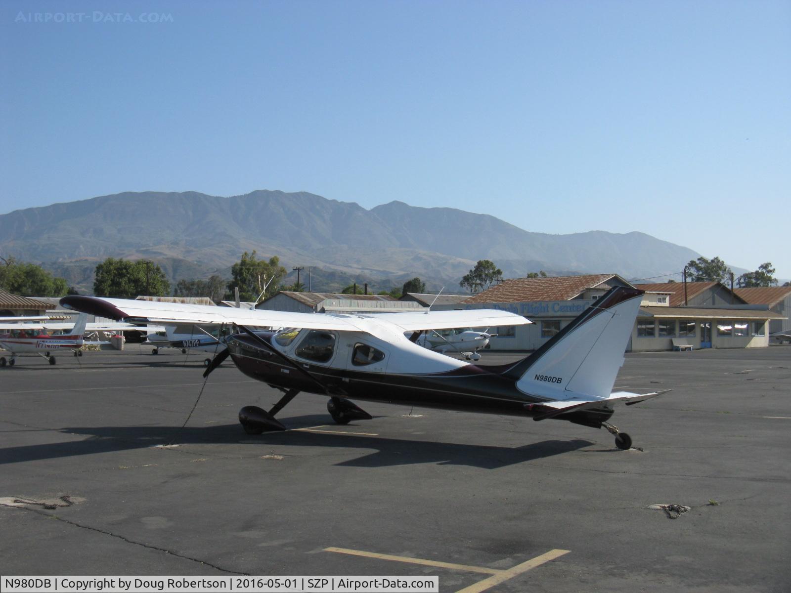 N980DB, Glasair GS-2 Sportsman C/N 7331, 2010 Bush GLASAIR GS-2 SPORTSMAN, Experimental class