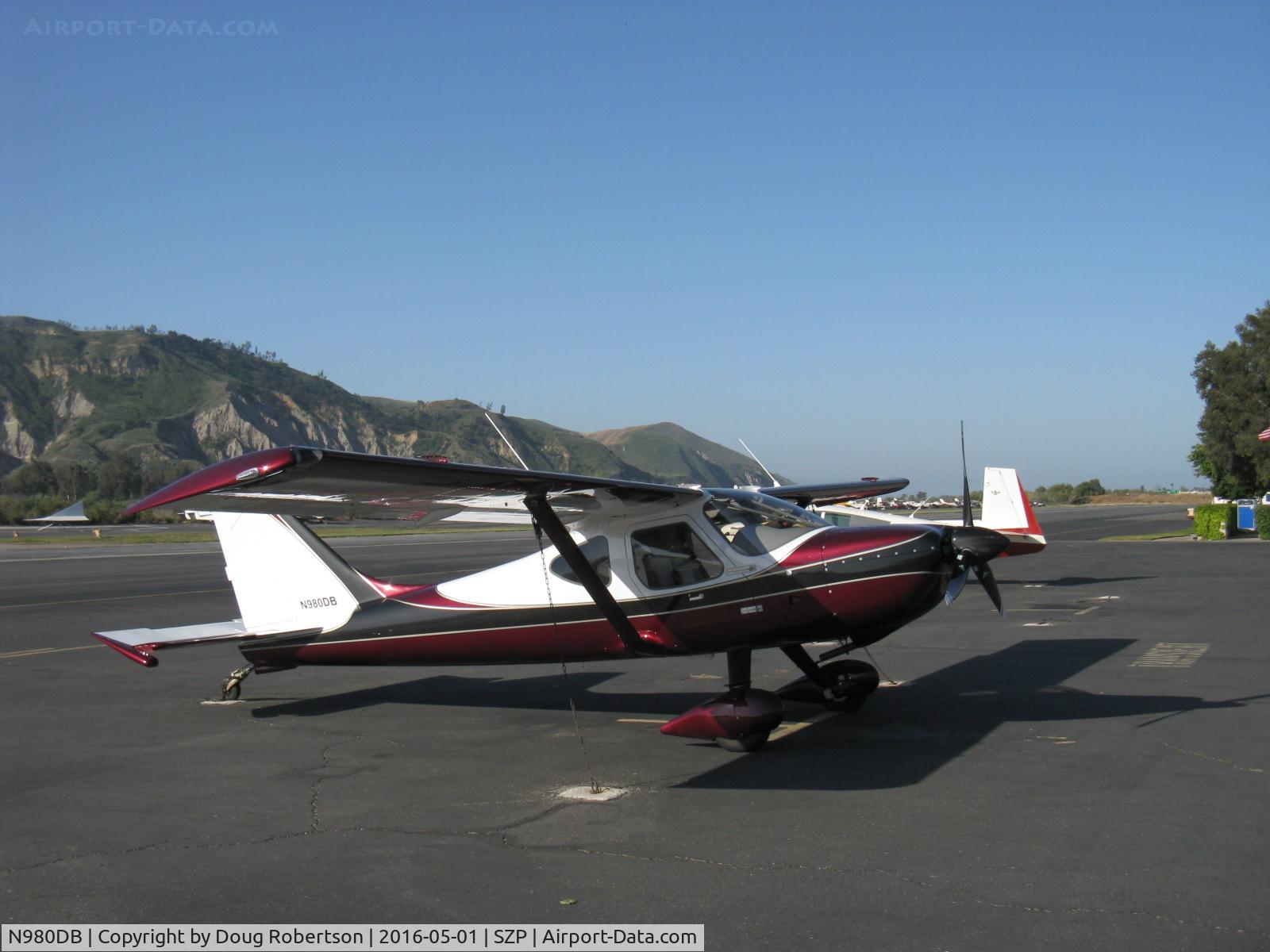 N980DB, Glasair GS-2 Sportsman C/N 7331, 2010 Bush GLASAIR GS-2 SPORTSMAN, a well-regarded good performing kit or fast-build Experimental class aircraft