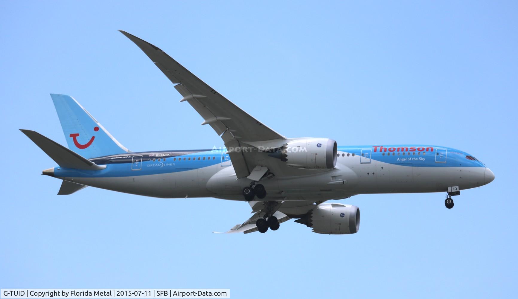 G-TUID, 2013 Boeing 787-8 Dreamliner C/N 36424, Thompson