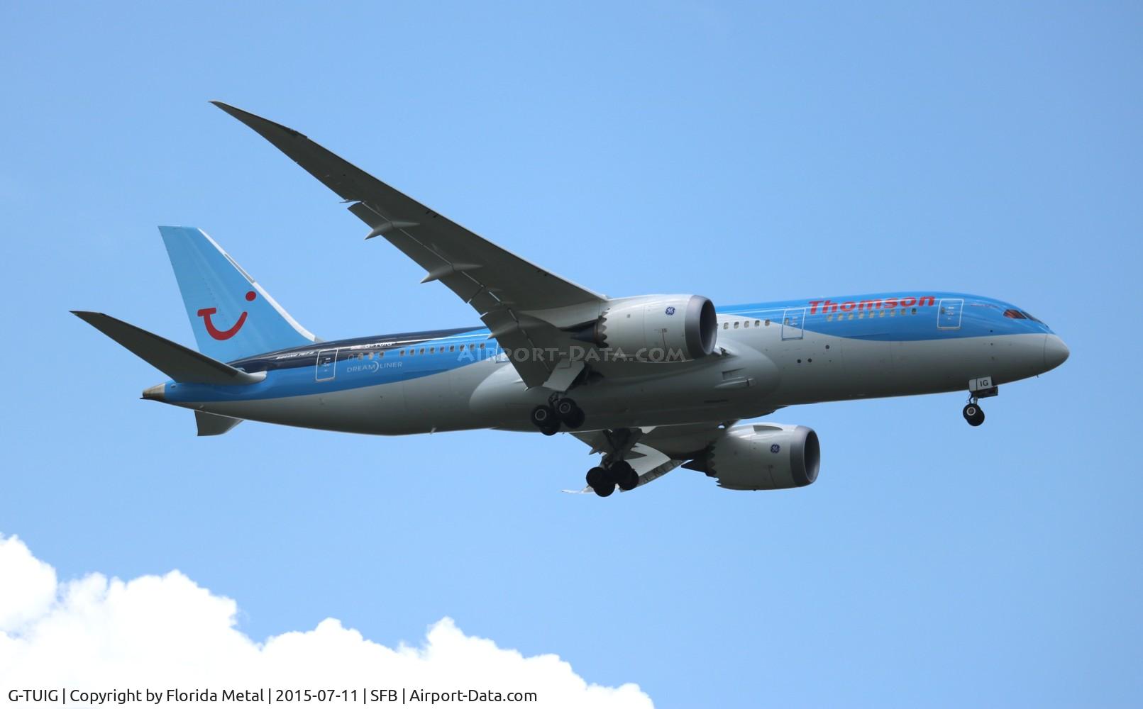 G-TUIG, 2015 Boeing 787-8 Dreamliner C/N 36426, Thompson