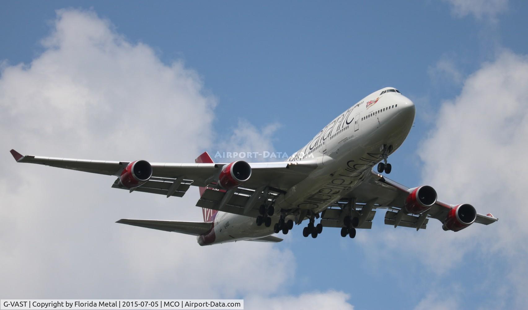 G-VAST, 1997 Boeing 747-41R C/N 28757, Virgin Atlantic