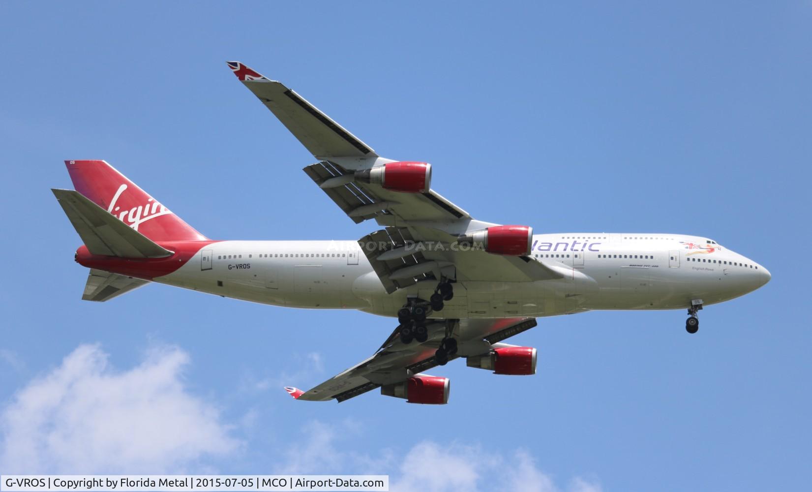 G-VROS, 2001 Boeing 747-443 C/N 30885, Virgin Atlantic