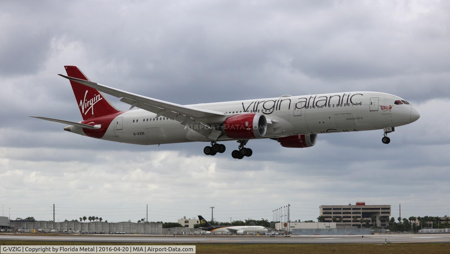 G-VZIG, 2015 Boeing 787-9 Dreamliner Dreamliner C/N 37969, Virgin Atlantic