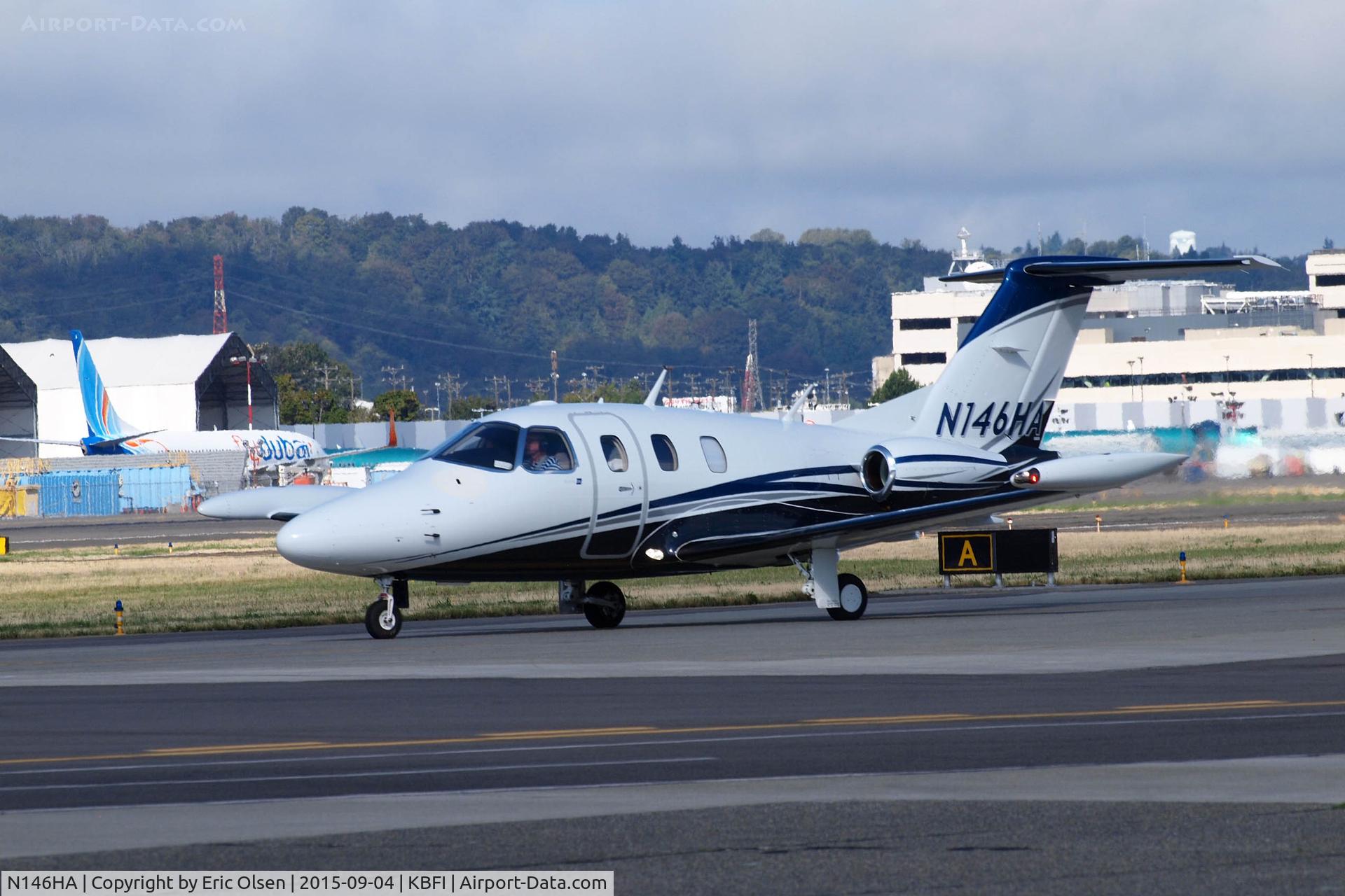 N146HA, 2014 Eclipse Aviation Corp EA500 C/N 000278, EA500 at Boeing Field.