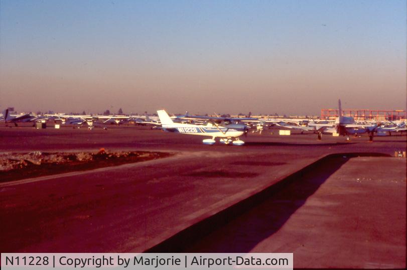 N11228, 1973 Cessna 150L C/N 15075263, This was my trainer in Orange County, CA