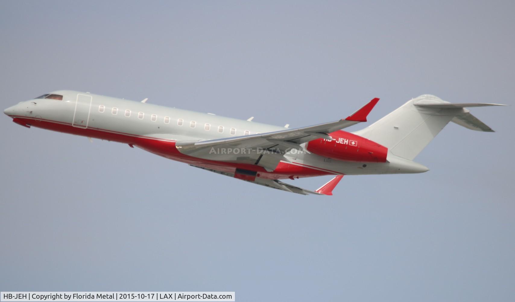 HB-JEH, Bombardier BD-700-1A10 Global Express C/N 9523, Global 6000