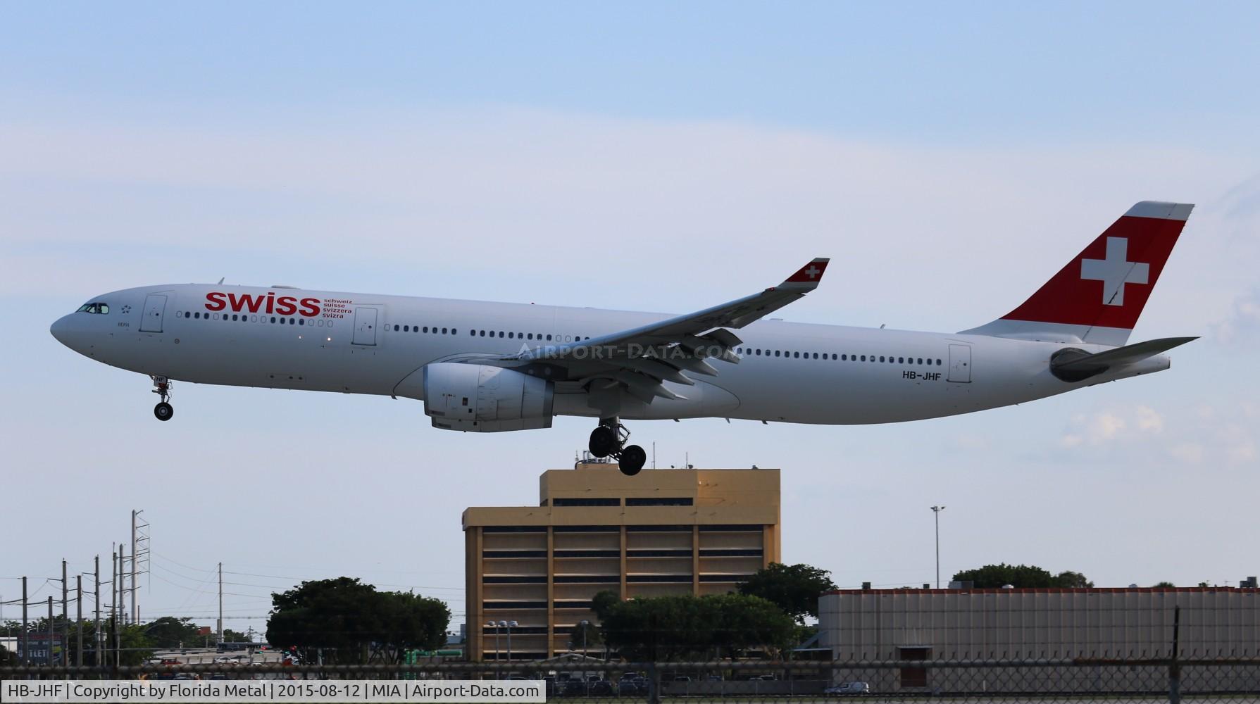 HB-JHF, 2010 Airbus A330-343X C/N 1089, Swiss