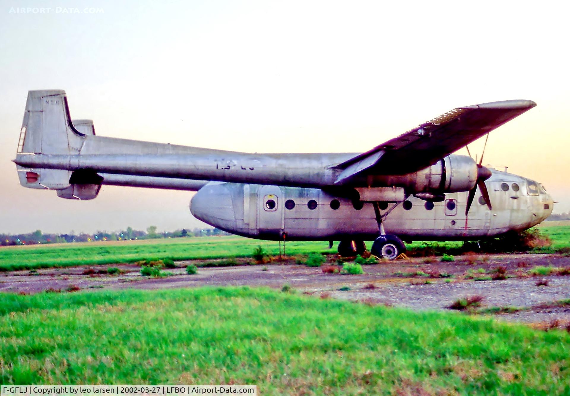 F-GFLJ, Nord N-2501F Noratlas C/N 201, Toulouse 27.3.02