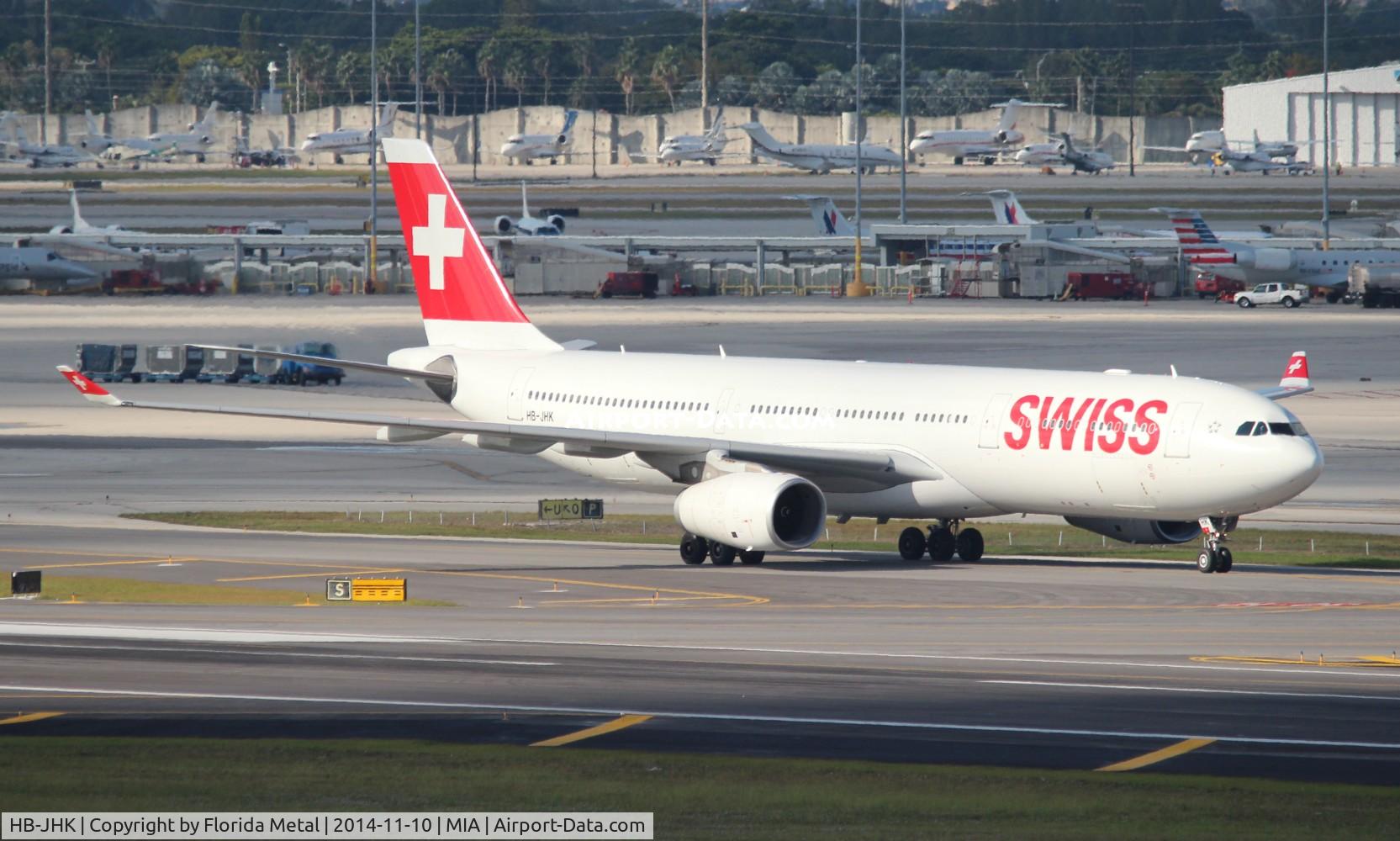 HB-JHK, 2011 Airbus A330-343X C/N 1276, Swiss