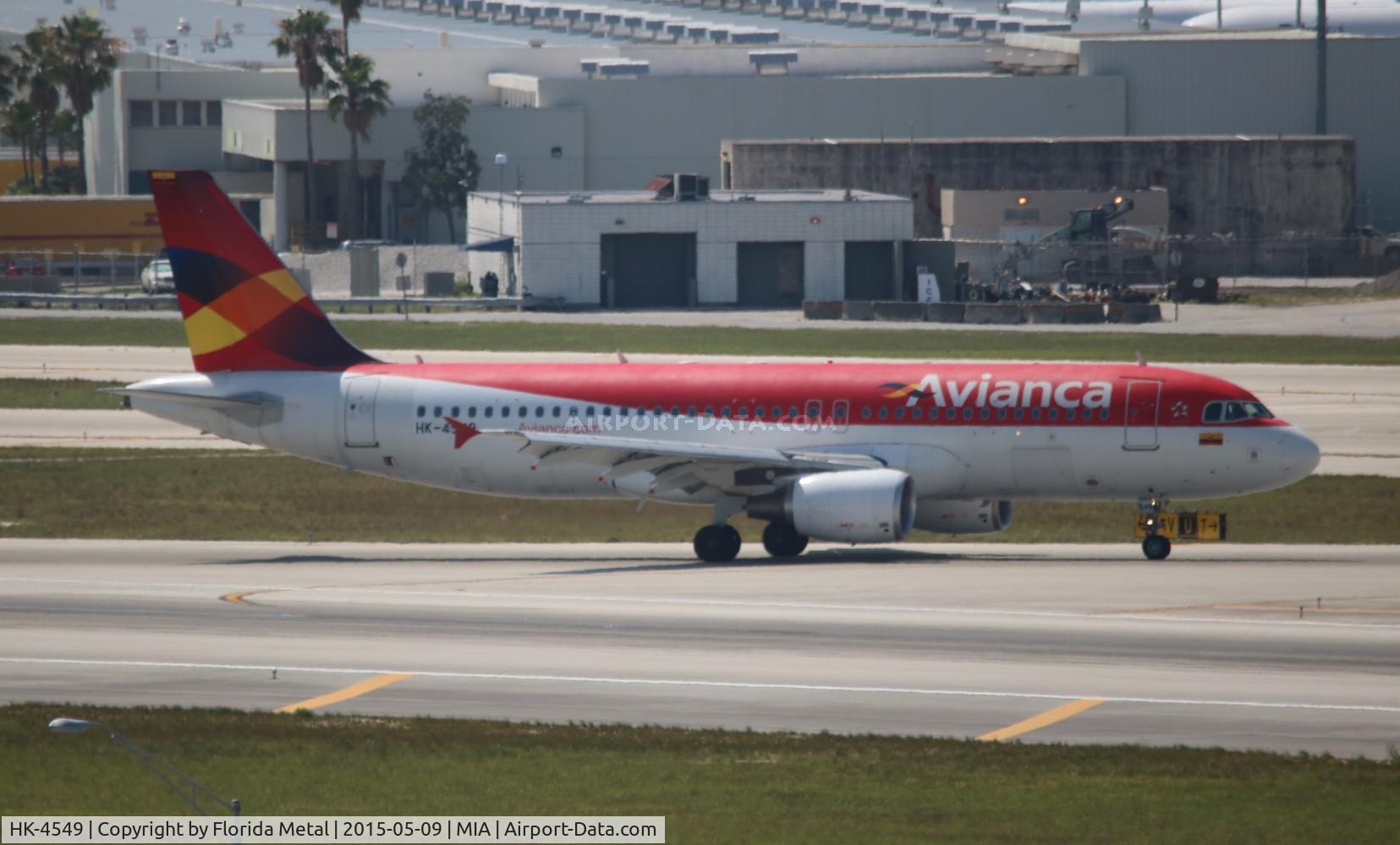 HK-4549, 2008 Airbus A320-214 C/N 3408, Avianca
