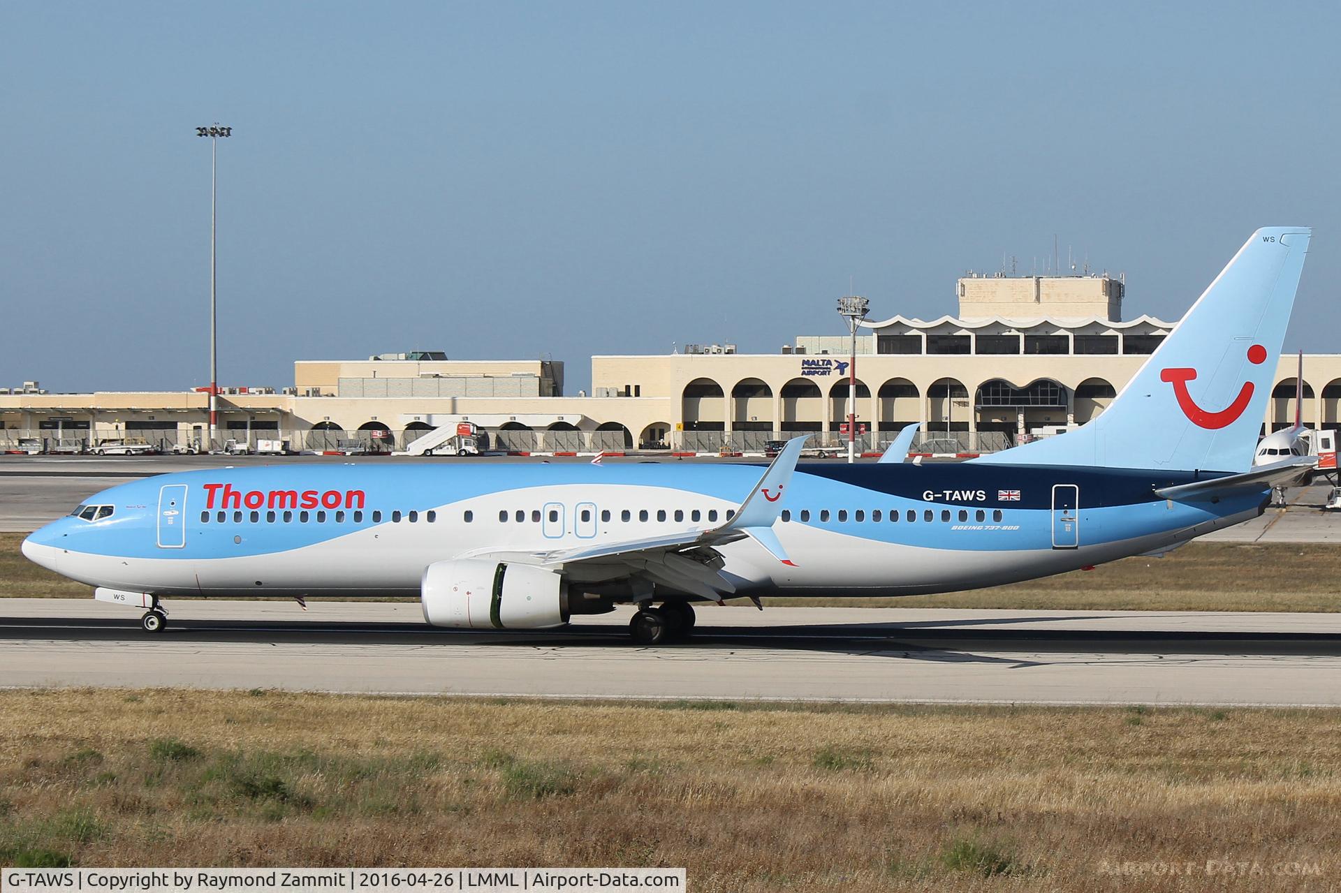 G-TAWS, 2014 Boeing 737-8K5 C/N 37241, B737-800 G-TAWS Thomson Airways