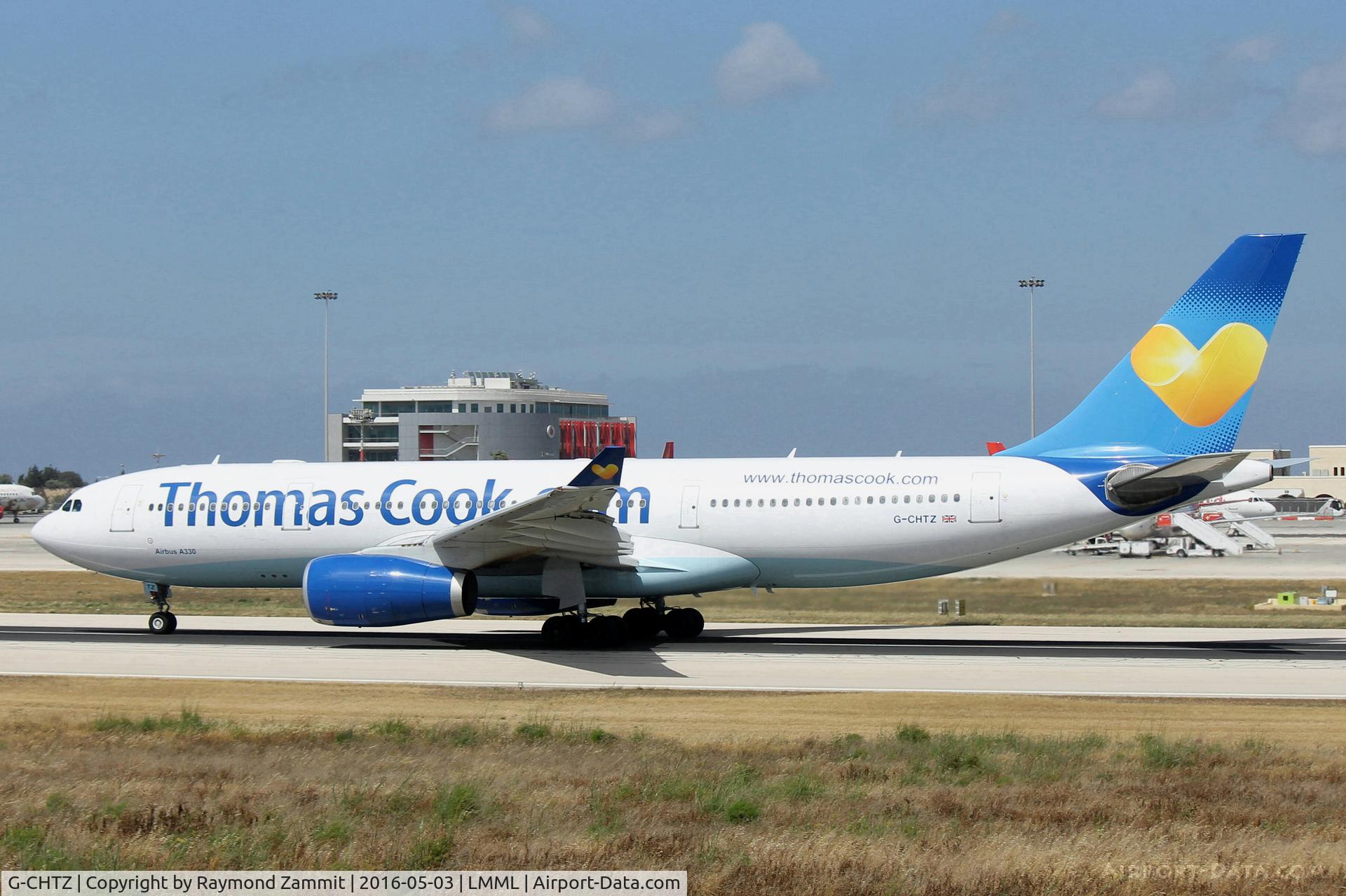 G-CHTZ, 2001 Airbus A330-243 C/N 398, A330 G-CHTZ Thomas Cook (UK)