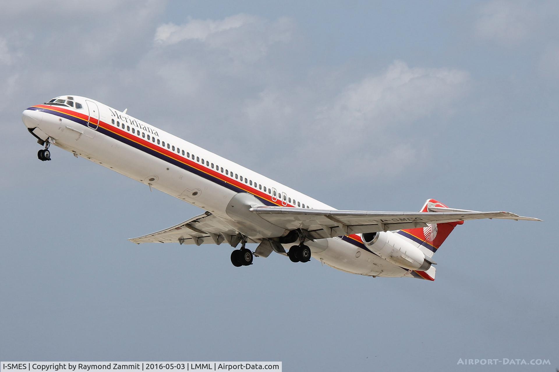 I-SMES, 1991 McDonnell Douglas MD-82 (DC-9-82) C/N 49902, McDonnell Douglas MD-82 I-SMES Meridiana