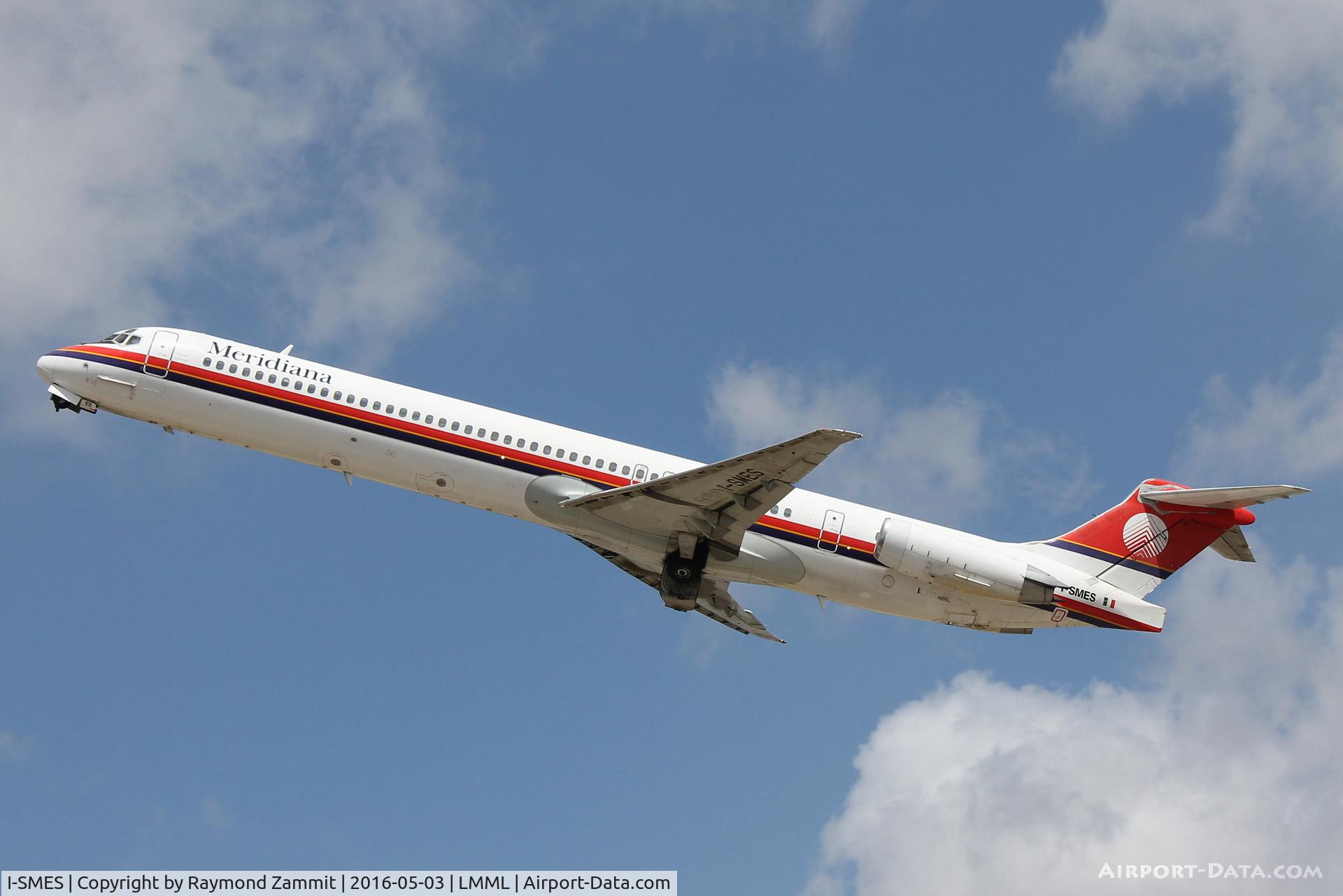 I-SMES, 1991 McDonnell Douglas MD-82 (DC-9-82) C/N 49902, McDonnell Douglas MD-82 I-SMES Meridiana