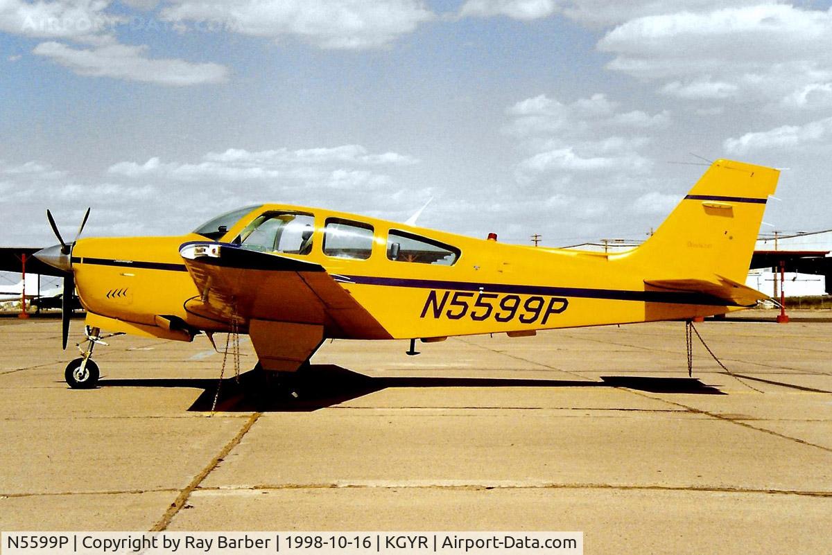 N5599P, 1989 Beech F33A Bonanza C/N CE-1344, Beech F33A Bonanza [CE-1344] (Airline Training Center/Lufthansa) Phoenix-Goodyear~16/10/1998