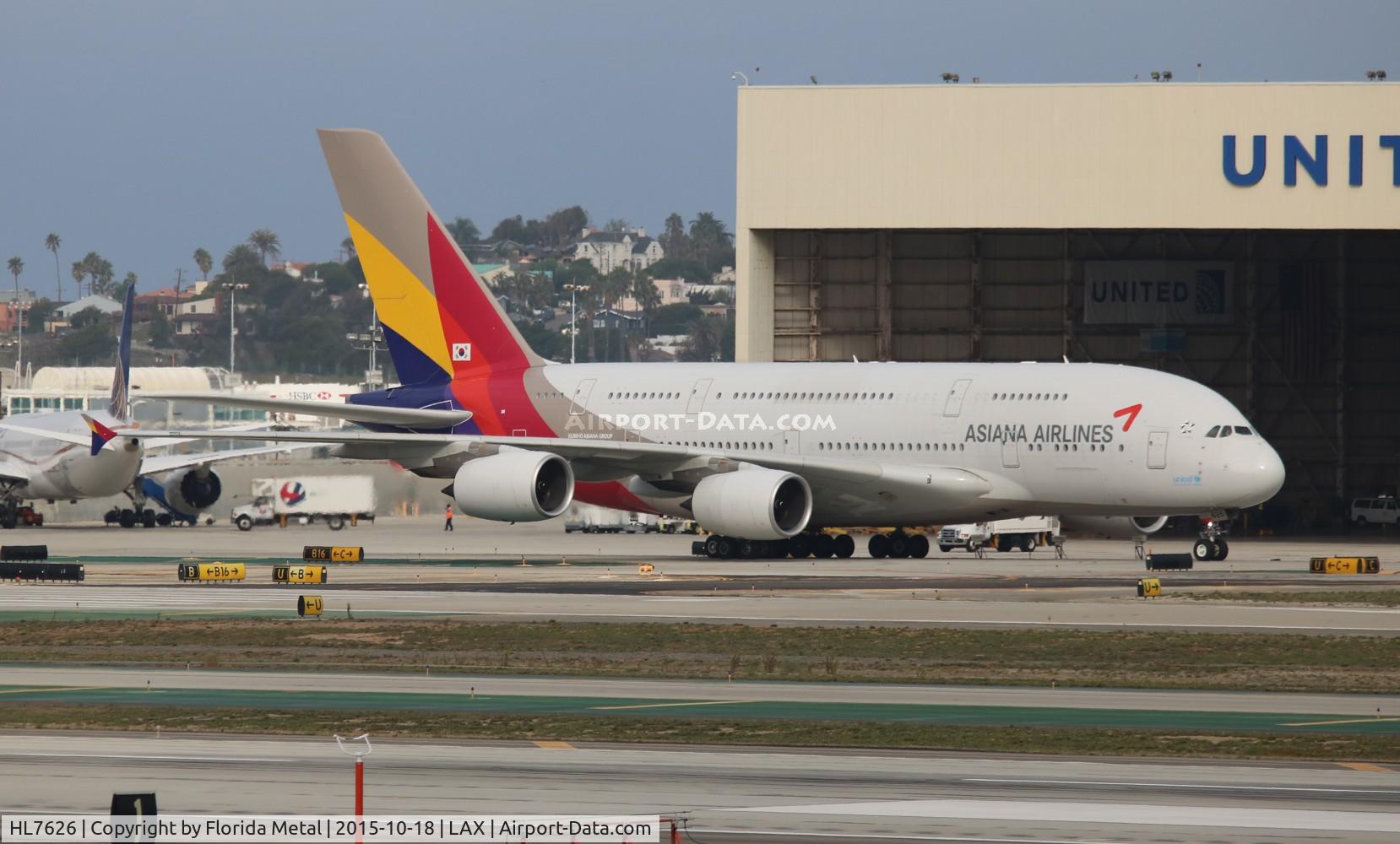 HL7626, 2013 Airbus A380-841 C/N 155, Asiana