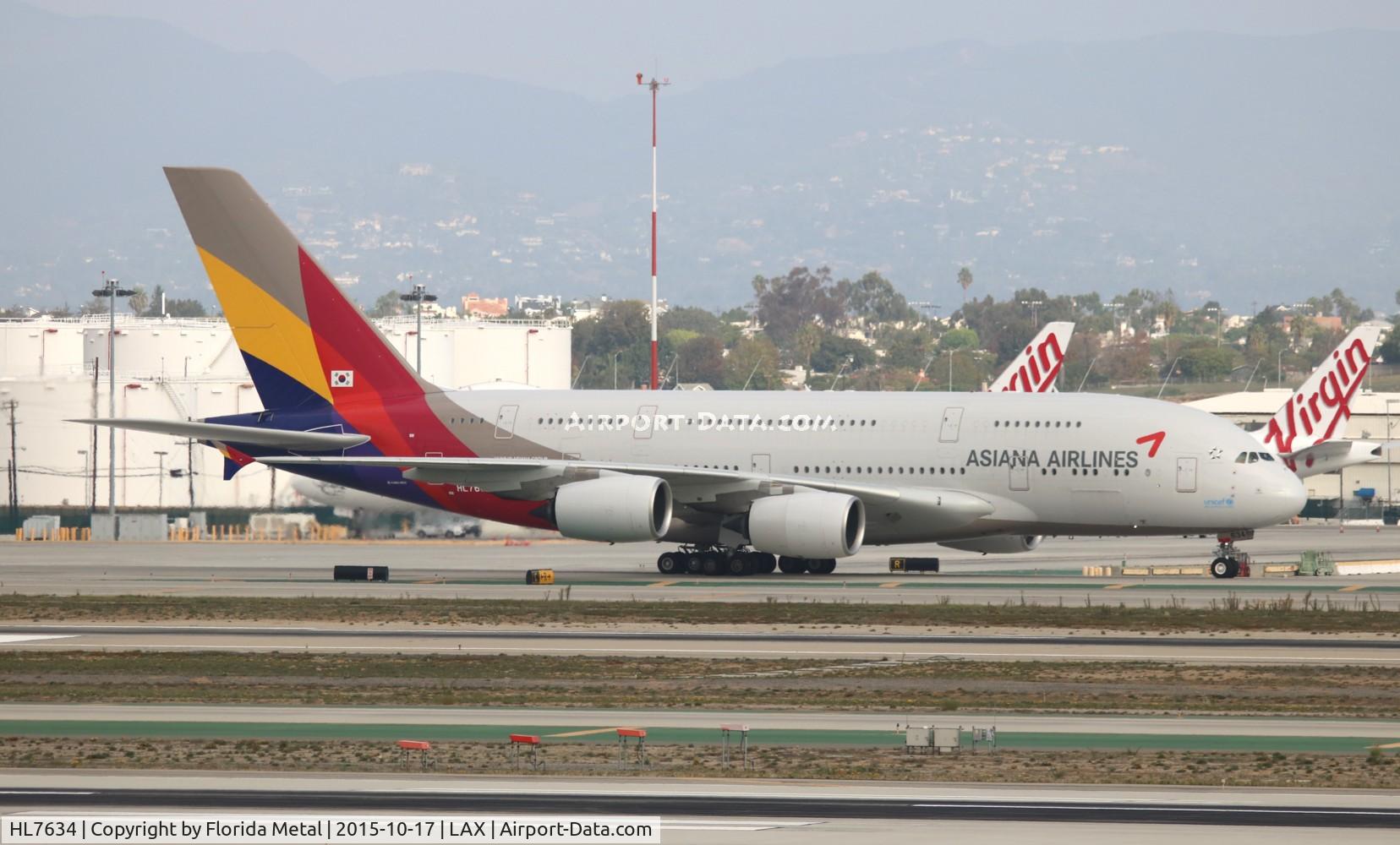 HL7634, 2014 Airbus A380-841 C/N 0179, Asiana