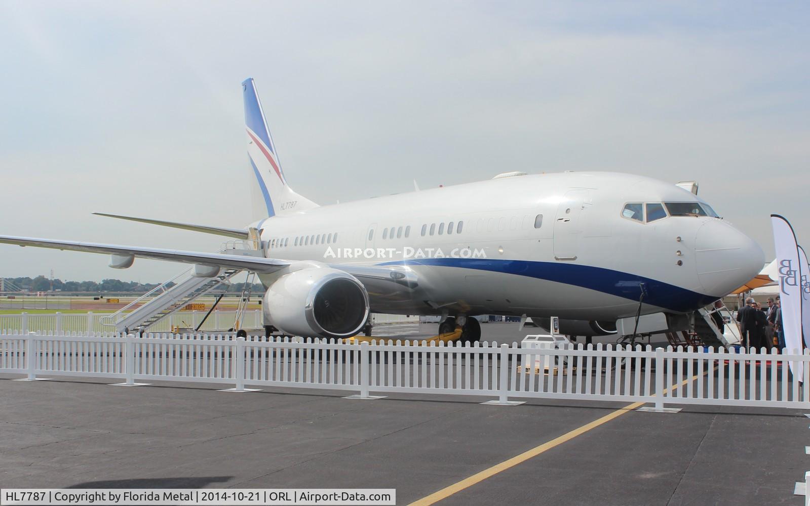 HL7787, 2008 Boeing 737-75G C/N 36852, Hyundai 737 BBJ