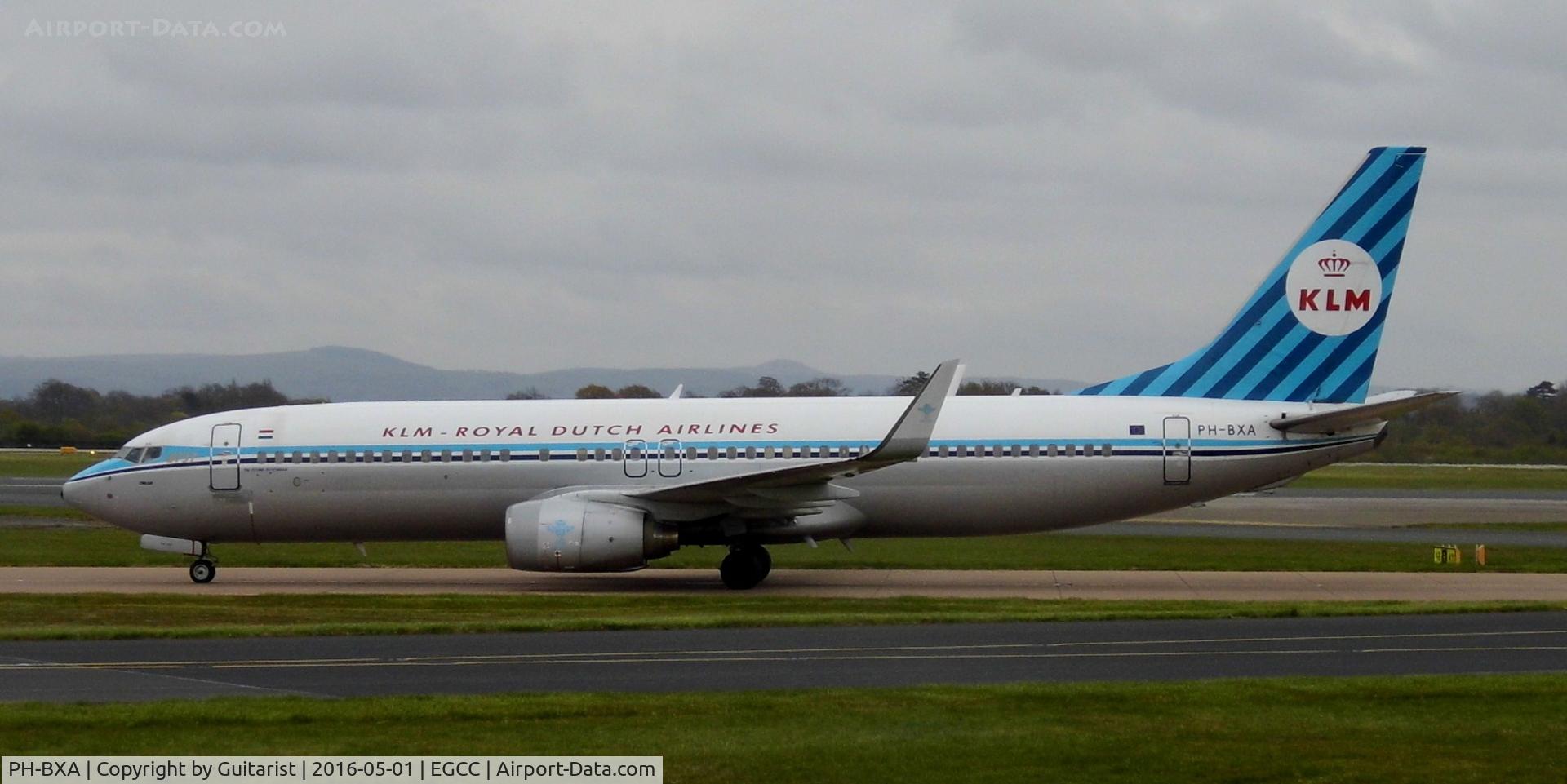 PH-BXA, 1998 Boeing 737-8K2 C/N 29131, At Manchester