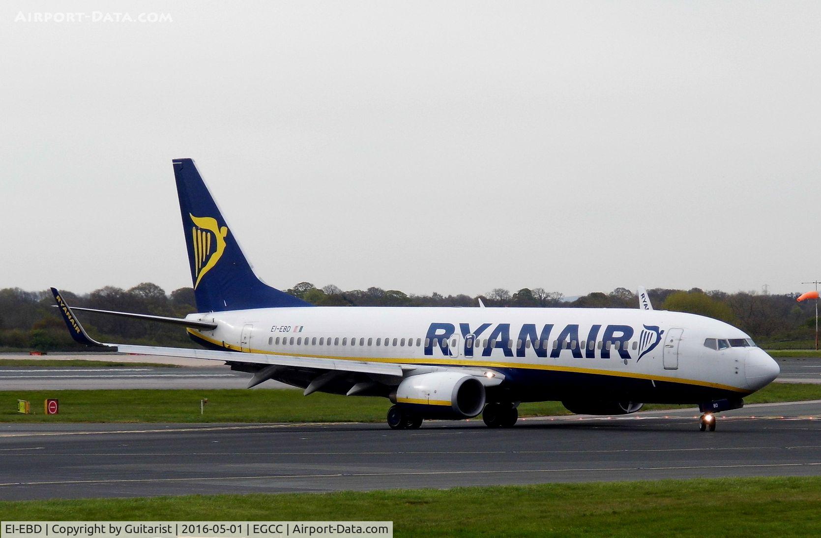 EI-EBD, 2009 Boeing 737-8AS C/N 37522, At Manchester