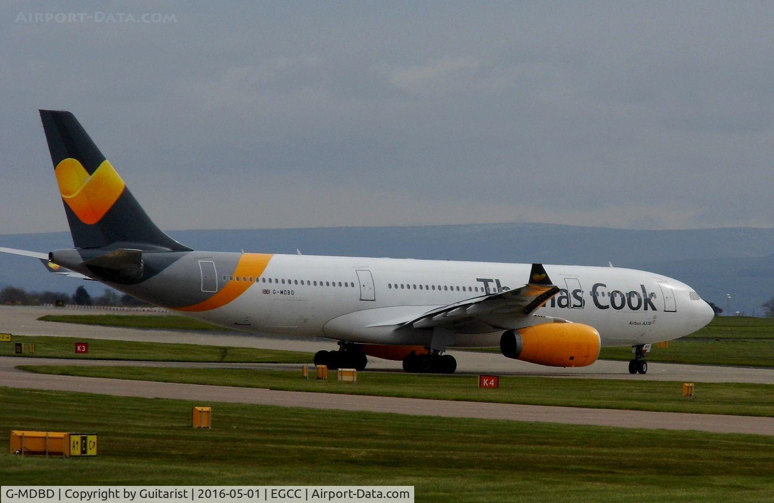 G-MDBD, 1999 Airbus A330-243 C/N 266, At Manchester