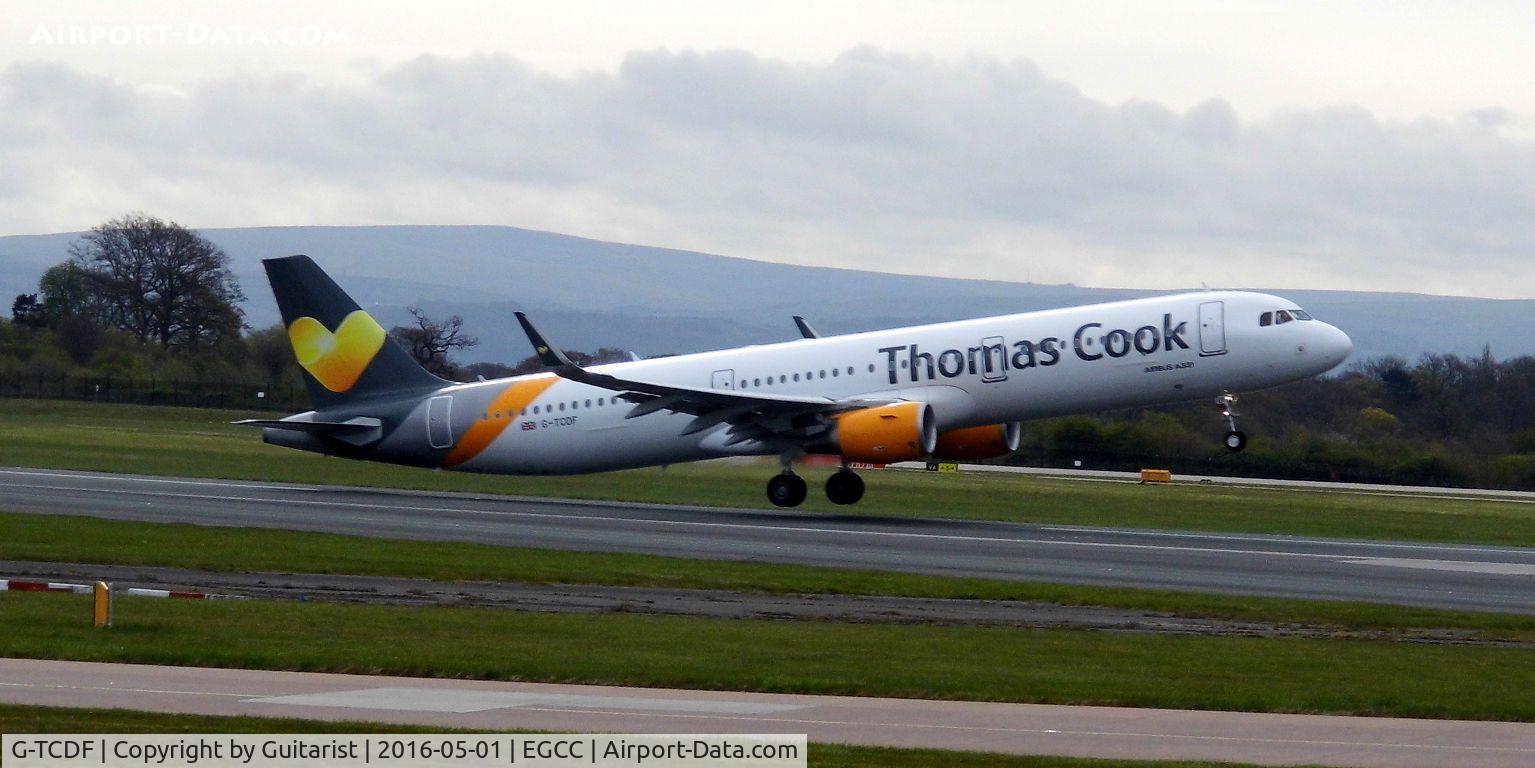 G-TCDF, 2014 Airbus A321-211 C/N 6114, At Manchester
