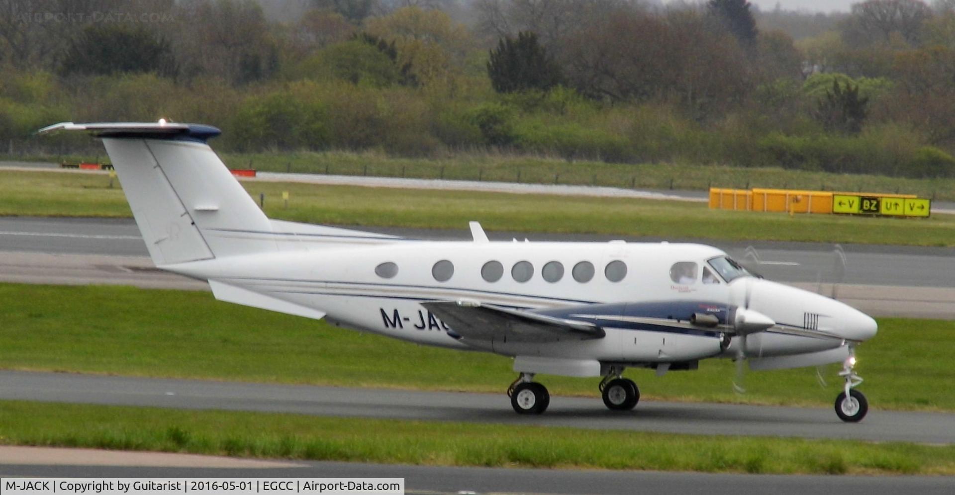 M-JACK, 2009 Hawker Beechcraft B200GT King Air C/N BY-94, At Manchester